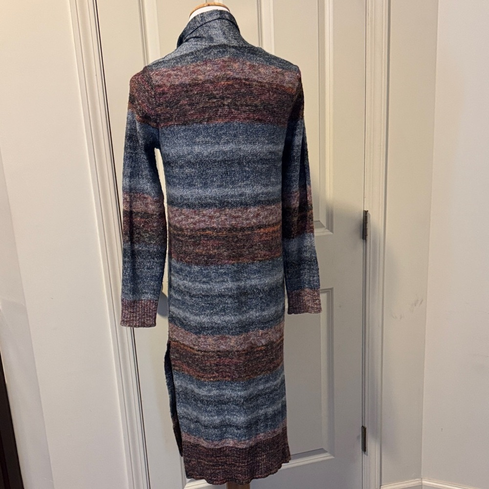 J. Jill Multicolor Long Sleeve Knit Open Front Cardigan - Picture 10 of 14